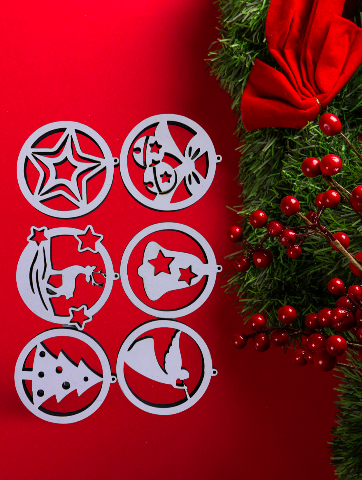 Christmas tree ornament set