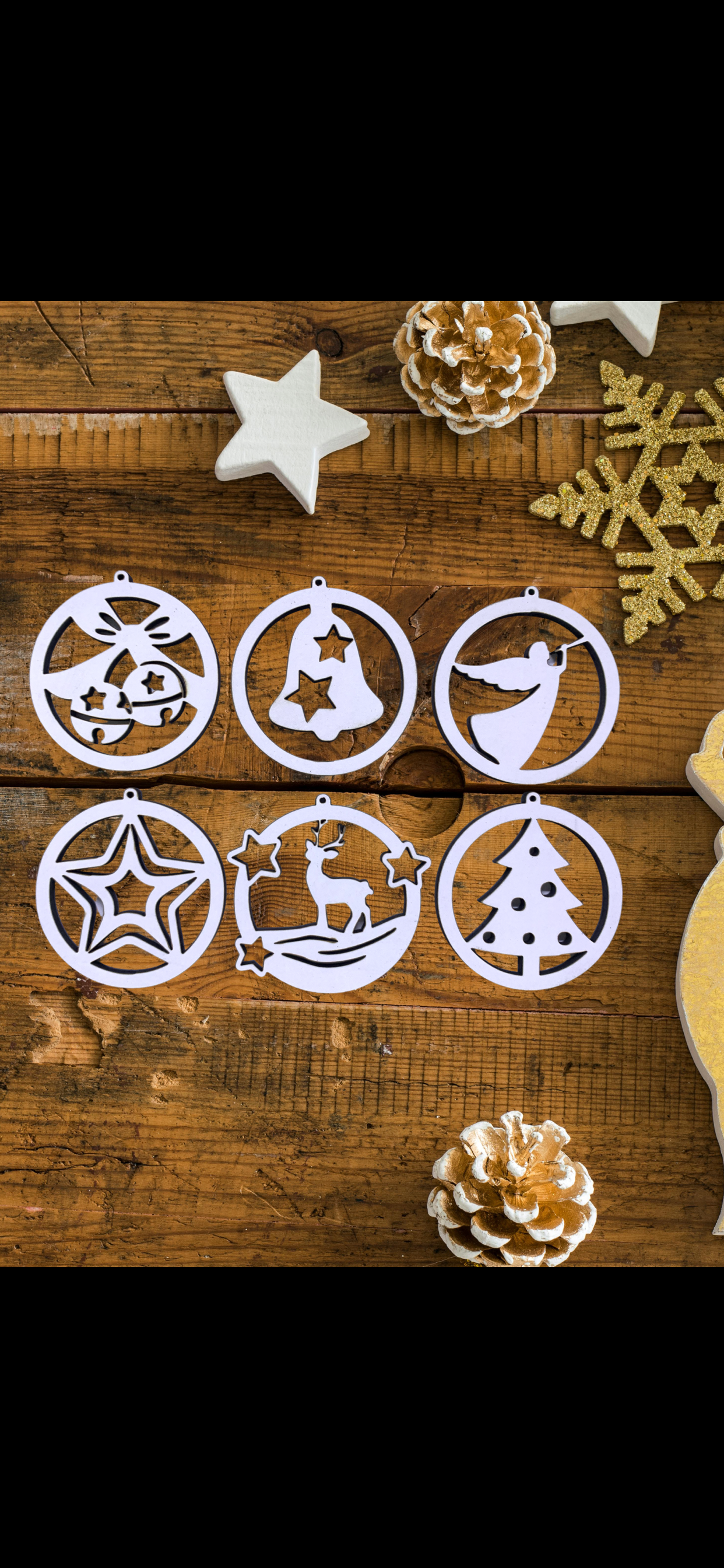Christmas tree ornament set
