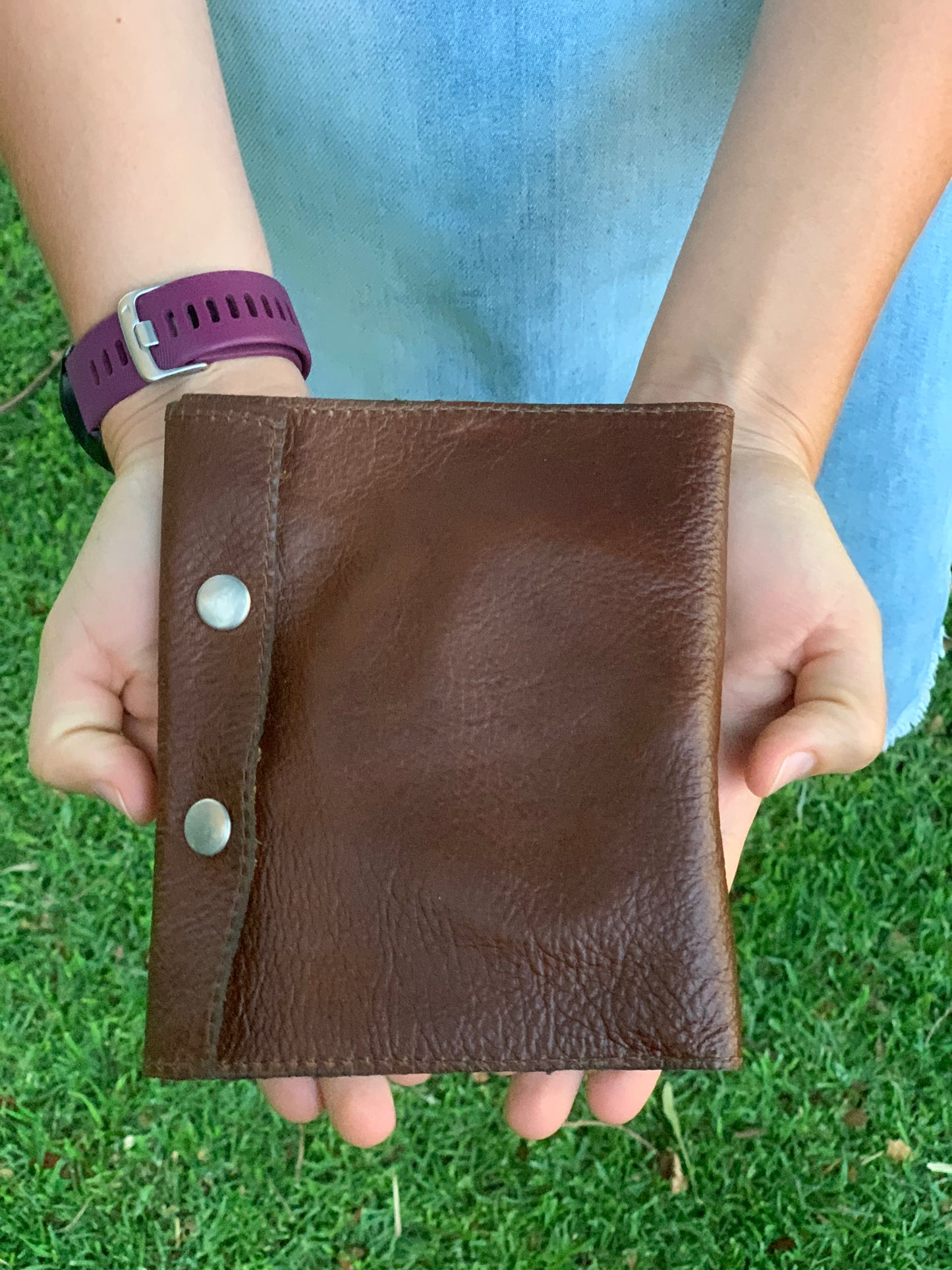 Genuine Leather Cable bag