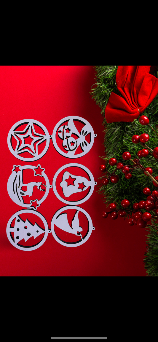 Christmas tree ornament set